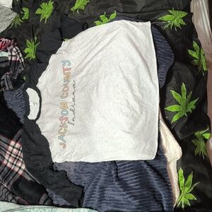 Jackson County Indiana Tee - Black and White